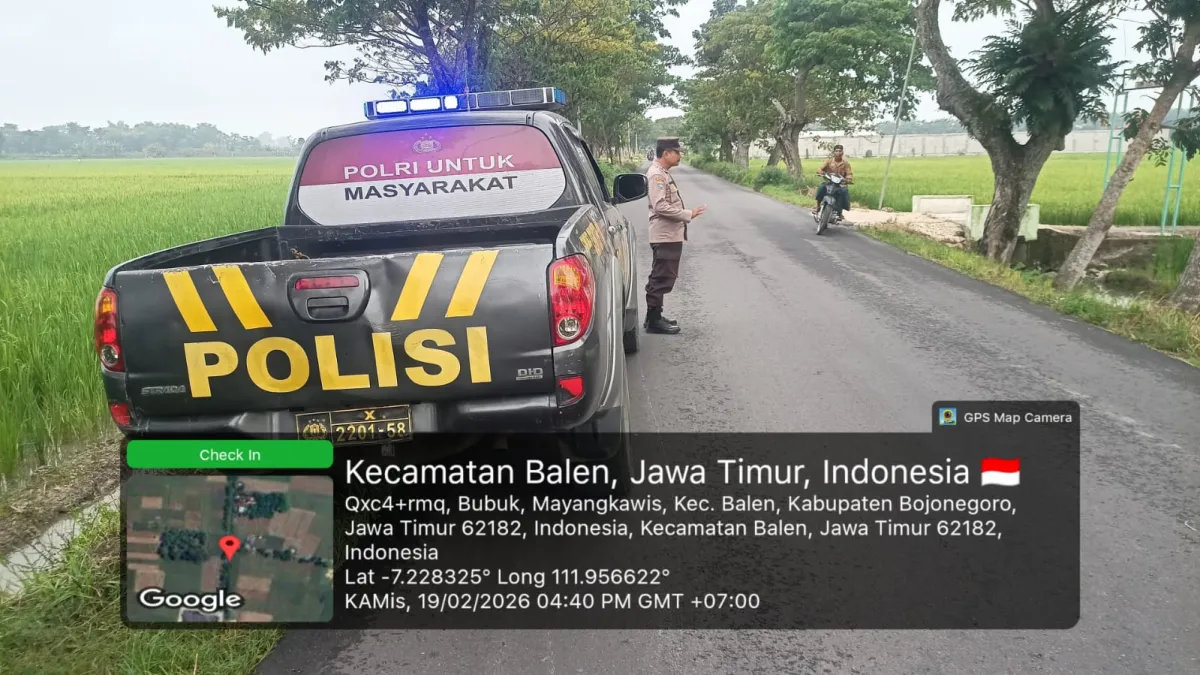Polsek Balen Laksanakan Patroli Ngabuburit untuk Ciptakan Keamanan Jelang Buka Puasa
