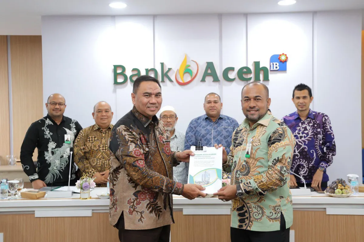 Bank Aceh Syariah Raih Opini WTP atas Laporan Keuangan 2025