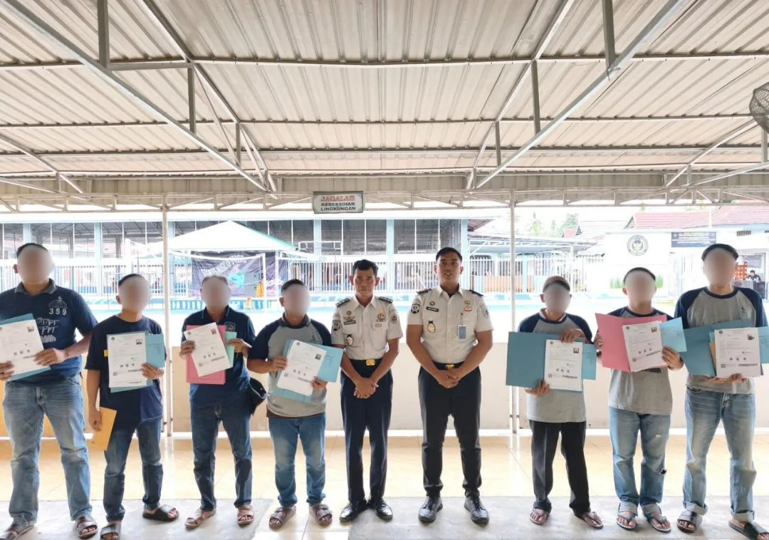 Tujuh Warga Binaan Lapas Curup Resmi Jalani Reintegrasi