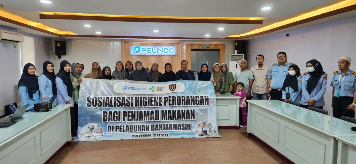 Pelindo 3 Kalimantan Gelar Sosialisasi Keamanan Pangan di Pelabuhan