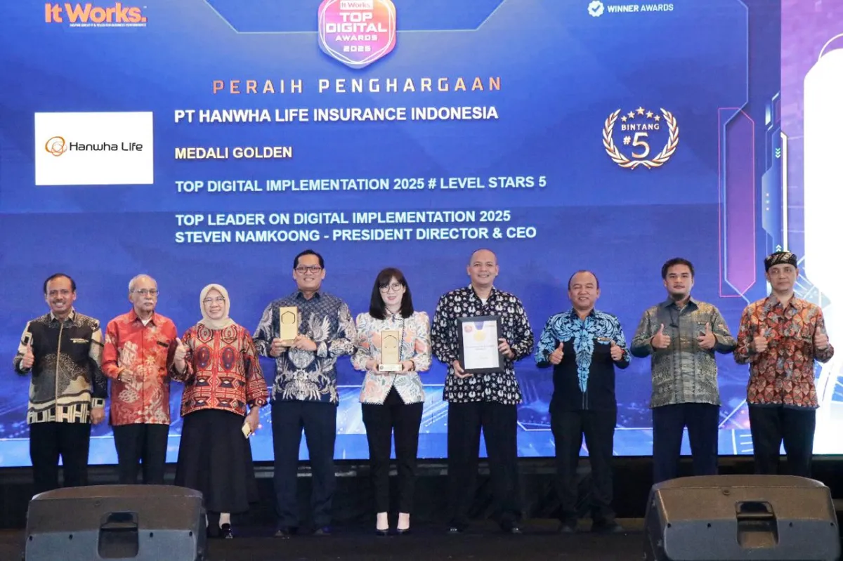 Hanwha Life Dapatkan Top Digital Awards 2025 dengan Inovasi Digital Terkini
