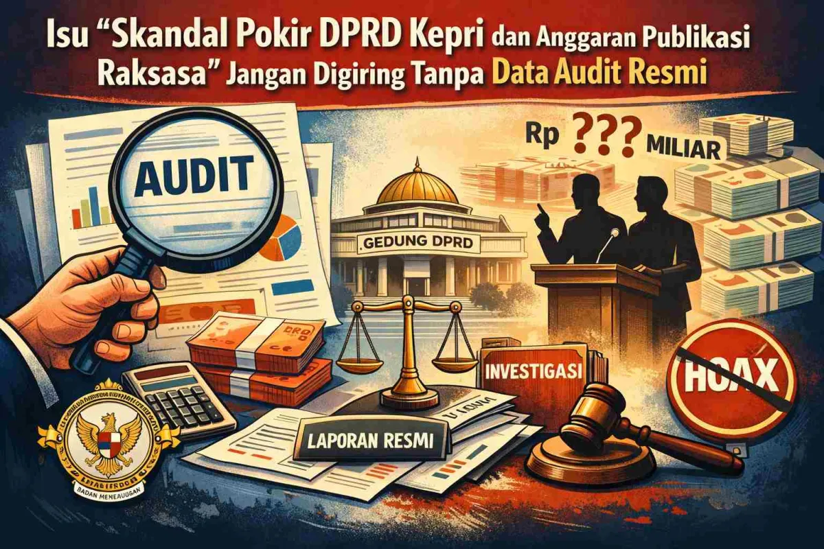 Pentingnya Data Audit dalam Menanggapi Isu Skandal Pokir DPRD Kepri