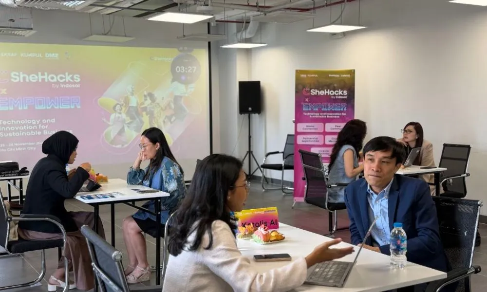 SheHacks Indosat Dorong Startup Perempuan Indonesia Masuki Pasar Vietnam