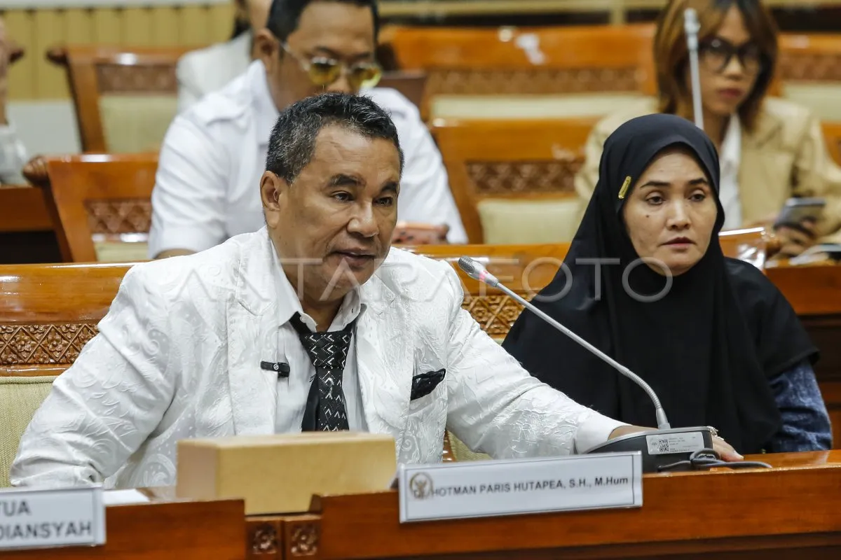 RDPU DPR Bahas Kasus Fandi dan Radit Terkait Narkotika dan Pembunuhan