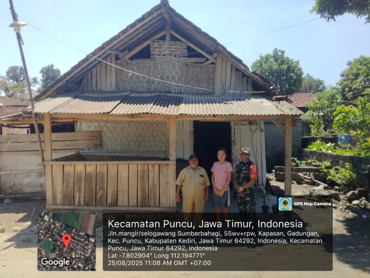 TMMD Kodim Kediri: Membangun Harapan Melalui Renovasi Rumah Warga