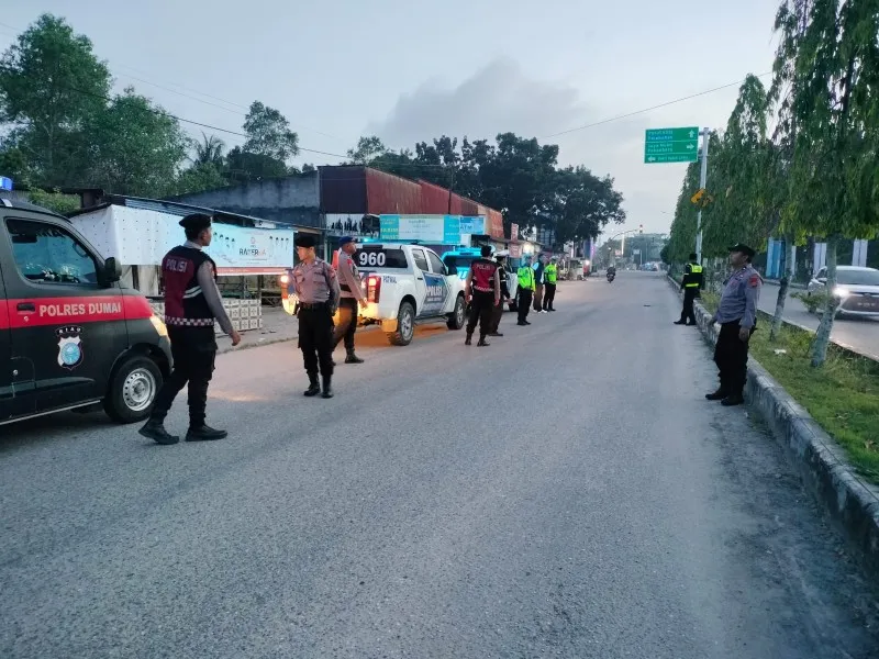 Polres Dumai Lakukan Patroli untuk Amankan Ketertiban Selama Ramadhan