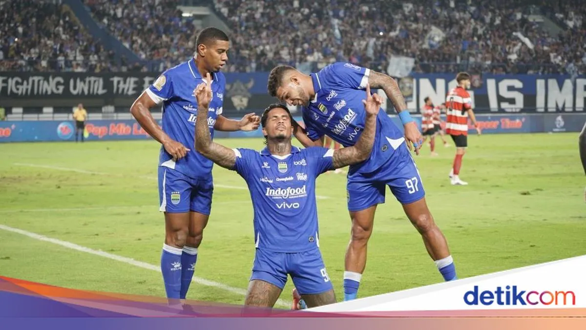 Persib Bandung Raih Kemenangan Besar 5-0 atas Madura United