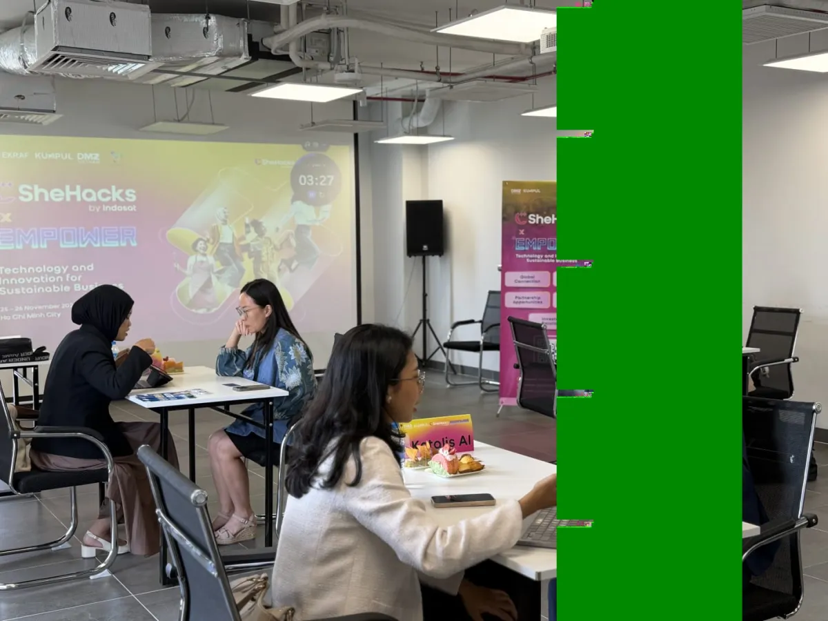 Indosat Dorong Startup Perempuan Indonesia Melalui Program SheHacks di Vietnam