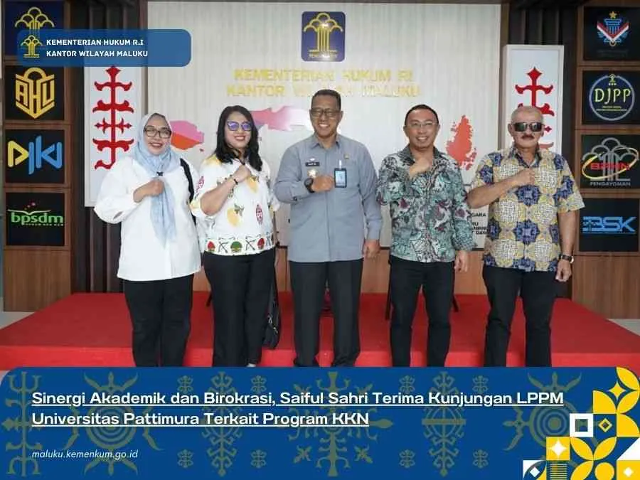 Sinergi Kementerian Hukum dan Universitas Pattimura dalam Program KKN