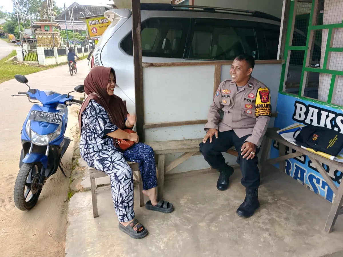 Polsek Sangatta Utara Lakukan Patroli Dialogis untuk Tingkatkan Keamanan