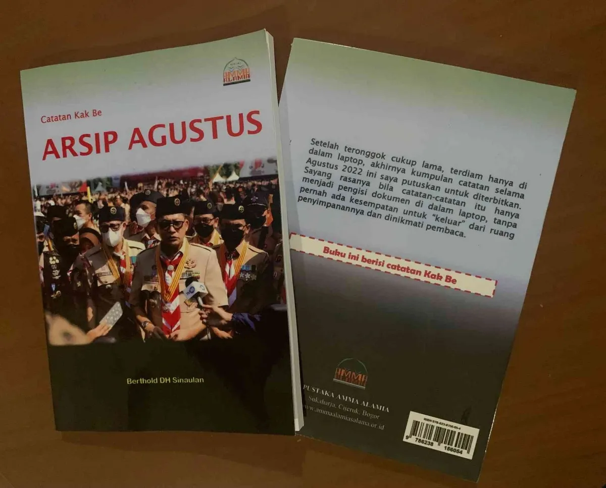 Catatan Harian Berthold Sinaulan Diterbitkan dalam Bentuk Buku