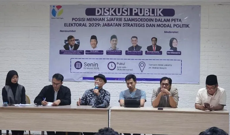 Menhan Sjafrie Sjamsoeddin Dinilai Berpotensi Calon Presiden 2029