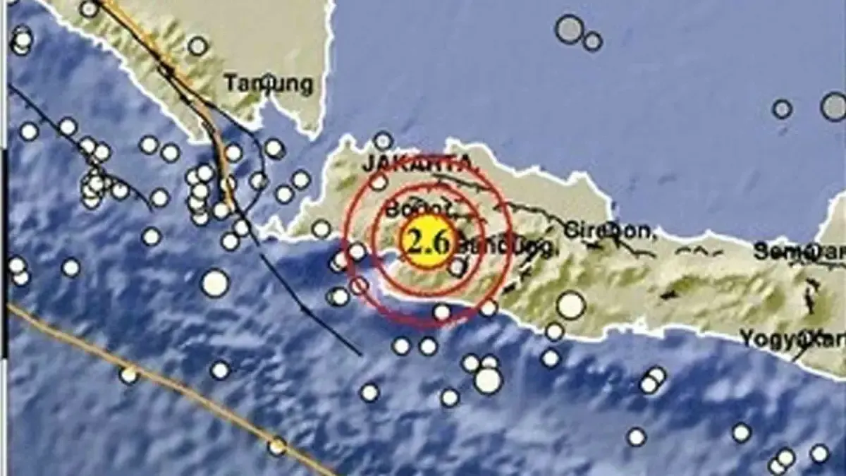 Gempa Bumi M2,6 Terjadi di Sukabumi