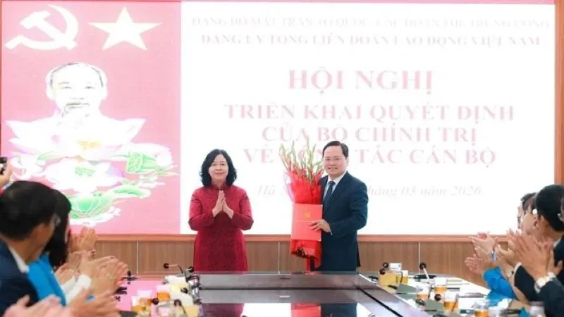 Nguyen Anh Tuan Dilantik sebagai Sekretaris Komite Partai Konfederasi Umum Buruh Vietnam