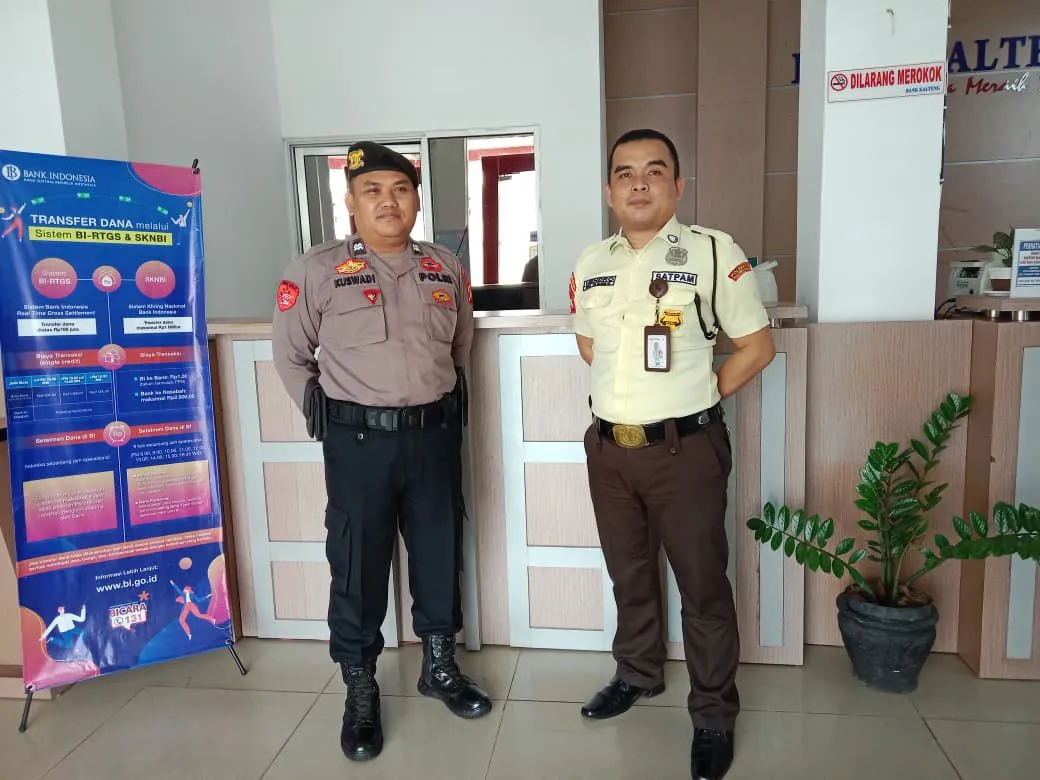 Polresta Palangka Raya Tingkatkan Pengamanan Sektor Perbankan