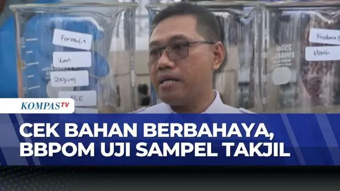 Uji Sampel Takjil oleh Petugas POM Pastikan Keamanan Makanan di Papua