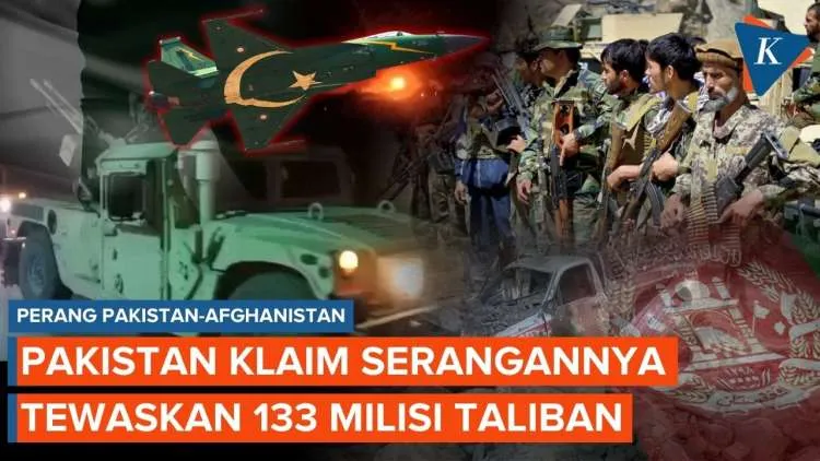 Serangan Pakistan Gempur Taliban, 133 Milisi Tewas di Kabul
