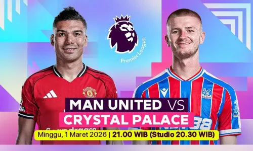 Prediksi Pertandingan Manchester United Vs Crystal Palace di Premier League 2026