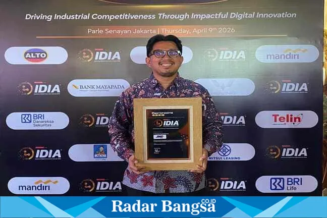 JNE Raih Penghargaan Inovasi Digital 2026 di IDIA