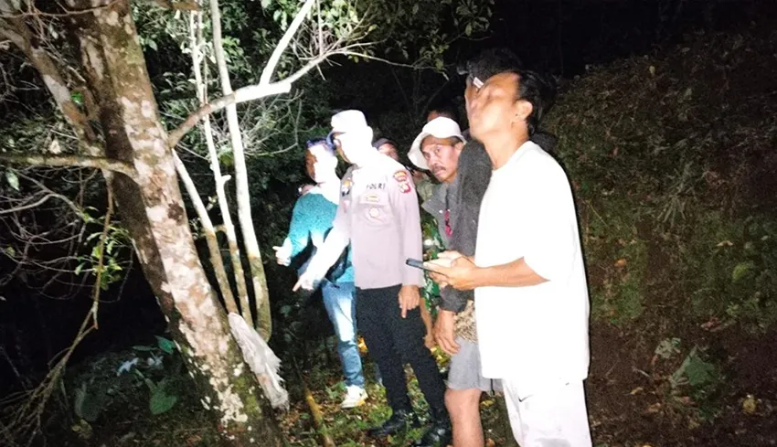 Buruh Ditemukan Tewas Tergantung di Kebun Cengkeh