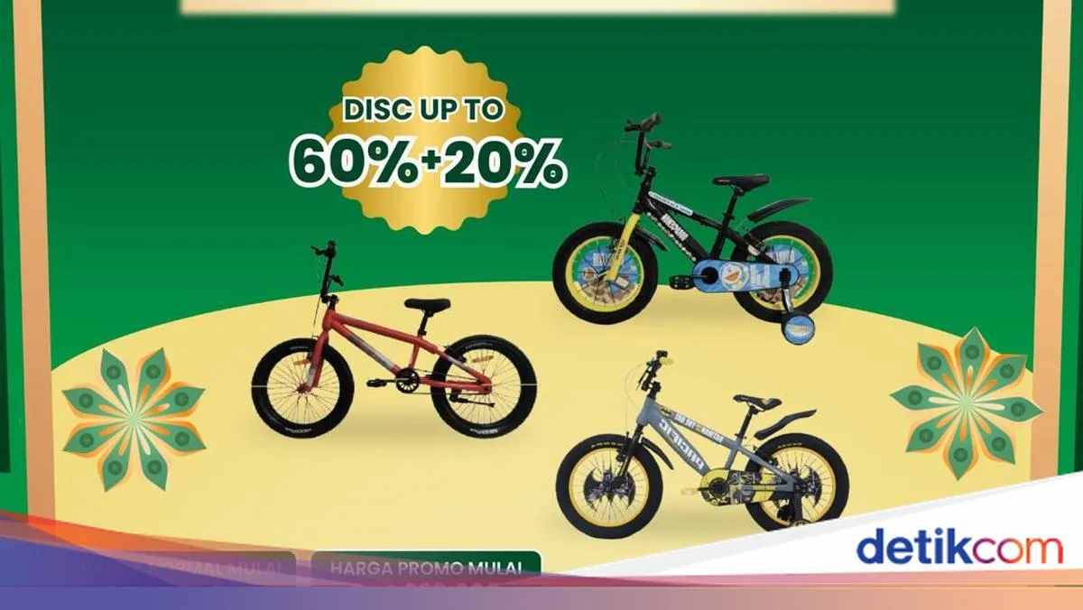 Transmart Gelar Diskon Besar-Besaran, Sepeda Anak Mulai Rp 1 Juta