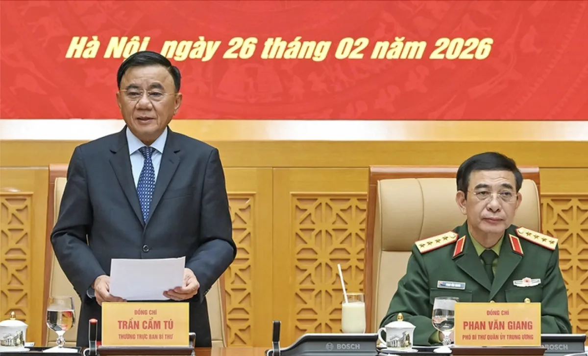 Politbiro Umumkan Program Inspeksi dan Pengawasan Komisi Militer Pusat 2026