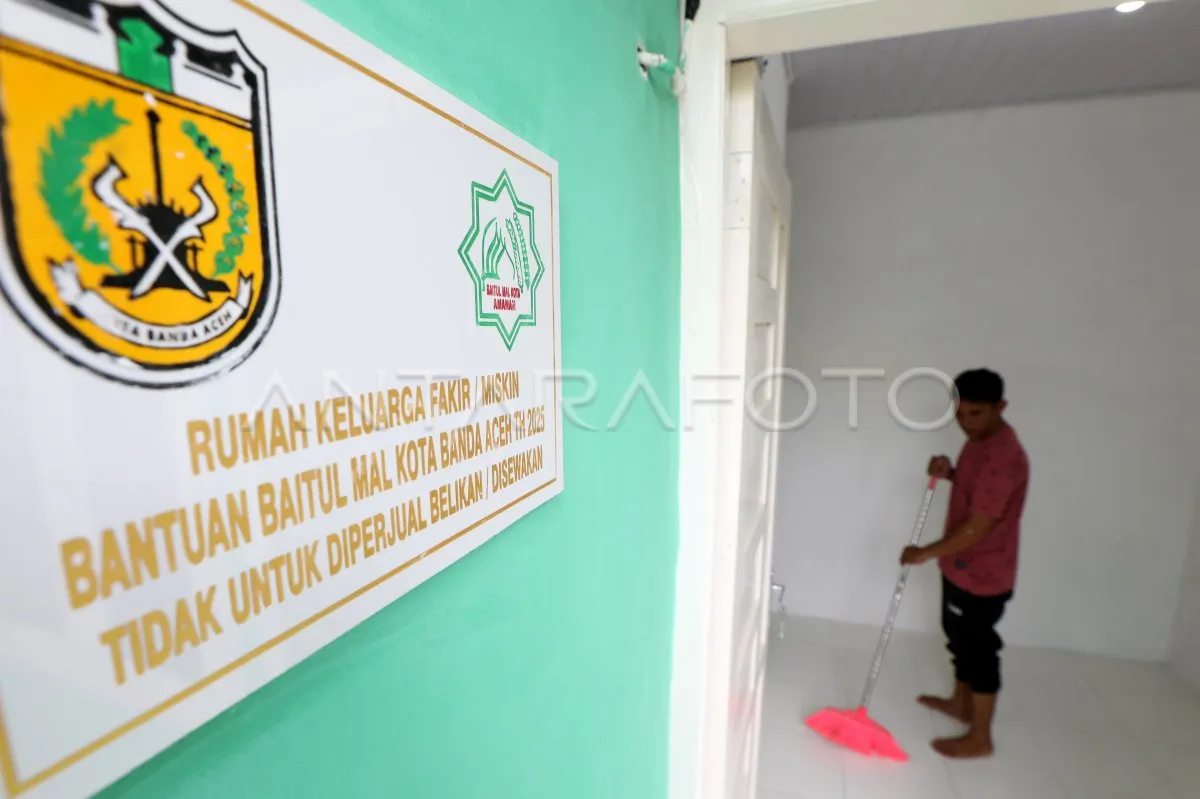 Baitul Mal Banda Aceh Salurkan 30 Rumah Layak Huni untuk Keluarga Kurang Mampu