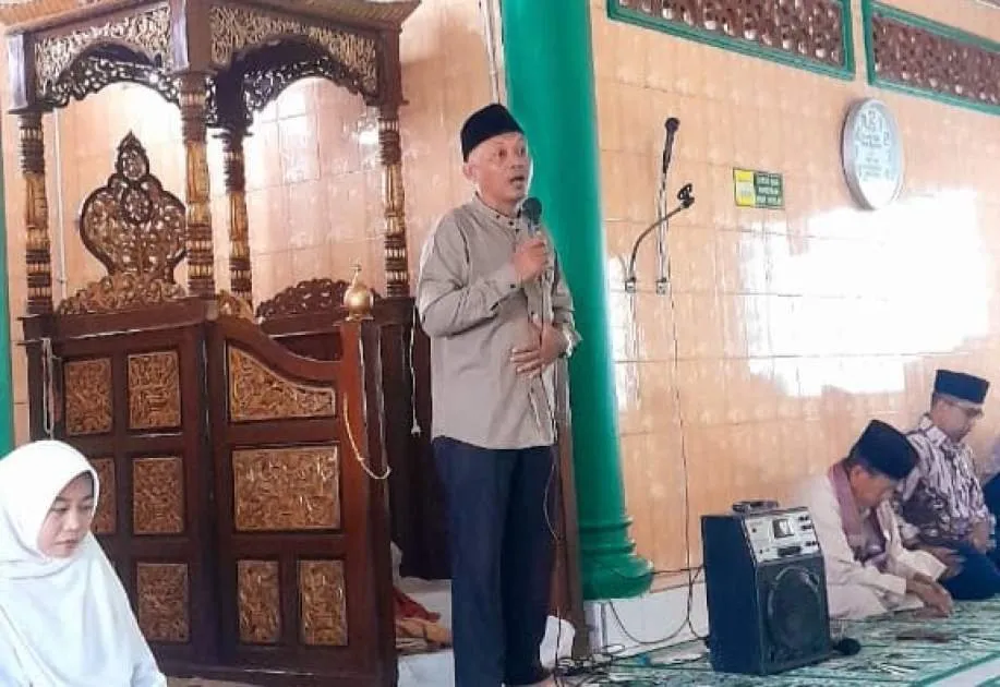 KUA Madang Suku II Sosialisasikan Pentingnya Pencatatan Nikah di Safari Ramadhan