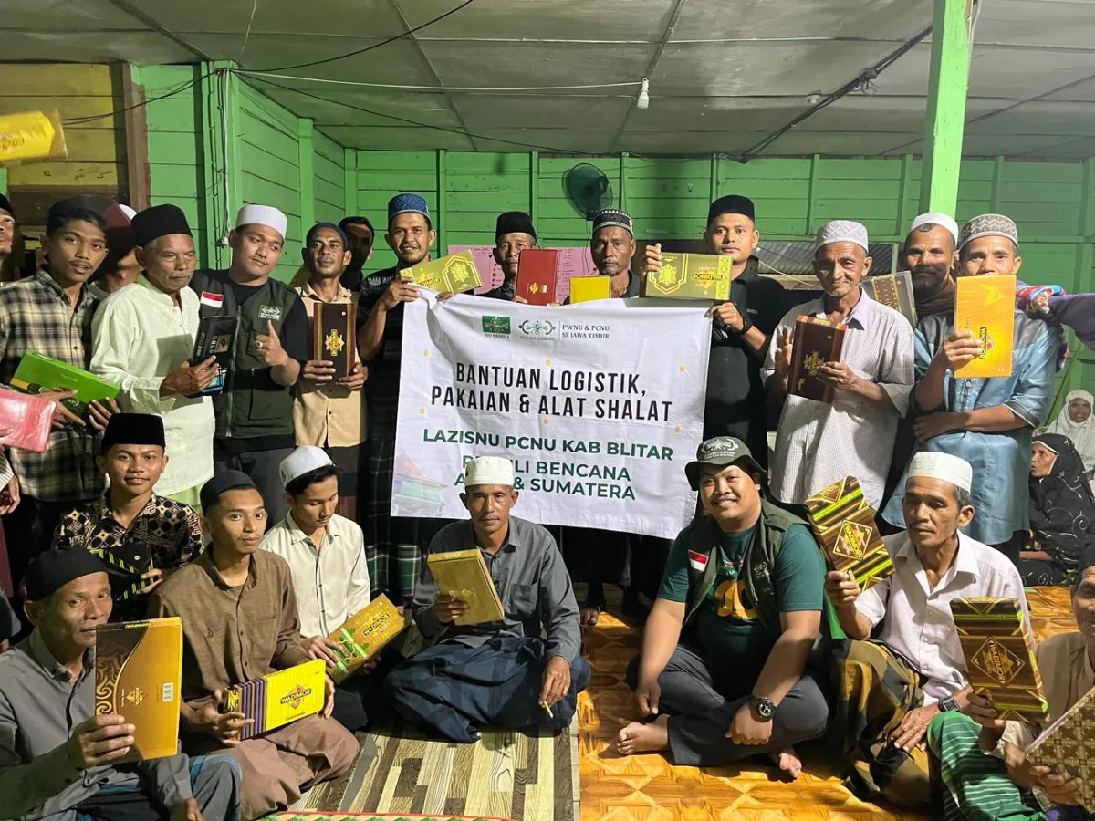 Lazisnu Jatim Salurkan Bantuan Logistik di Aceh Tamiang