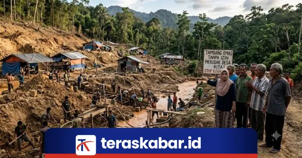 Aktivitas Tambang Emas Ilegal di Halsel Diduga Masih Berlanjut, Masyarakat Tuntut Tindakan Tegas