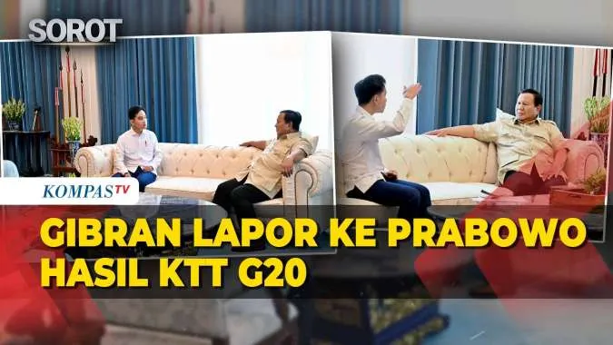 Gibran Laporkan Hasil KTT G20 kepada Presiden Prabowo
