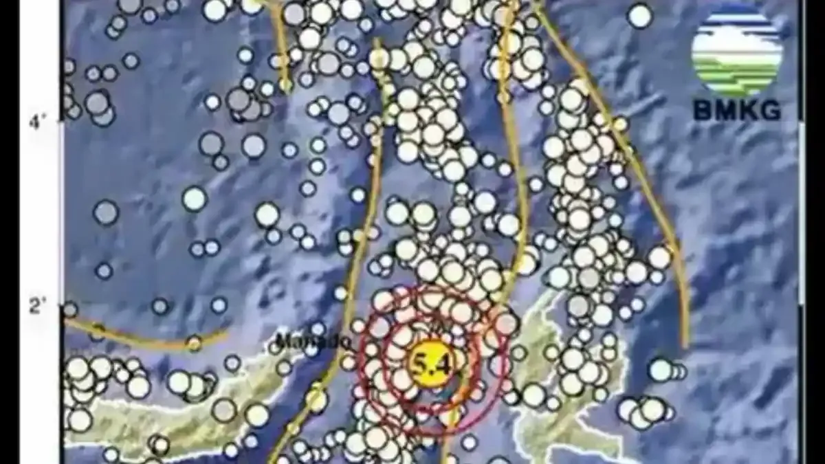 Maluku Utara Diguncang Gempa Magnitudo 5,4 di Jailolo