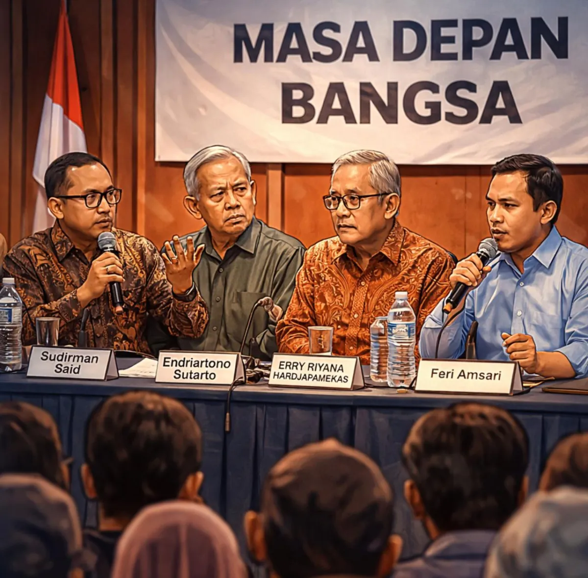 Kegelisahan Arah Bangsa Mengemuka, Tokoh Lintas Generasi Soroti Moral Pemimpin