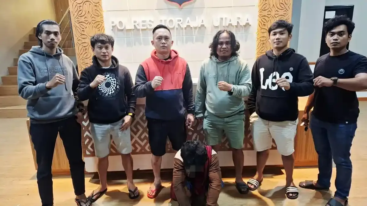 Pria di Toraja Utara Ditangkap atas Dugaan Rudapaksa Anak Tirinya