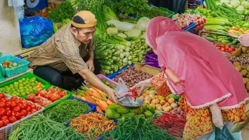Harga Bahan Pokok di Padang Panjang Turun di Awal Ramadan