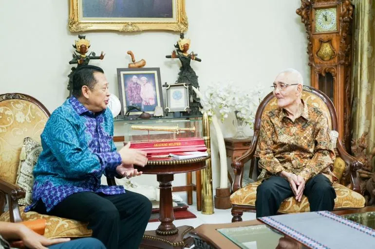 Bamsoet Hargai Warisan Try Sutrisno sebagai Penjaga Pancasila dan Konstitusi