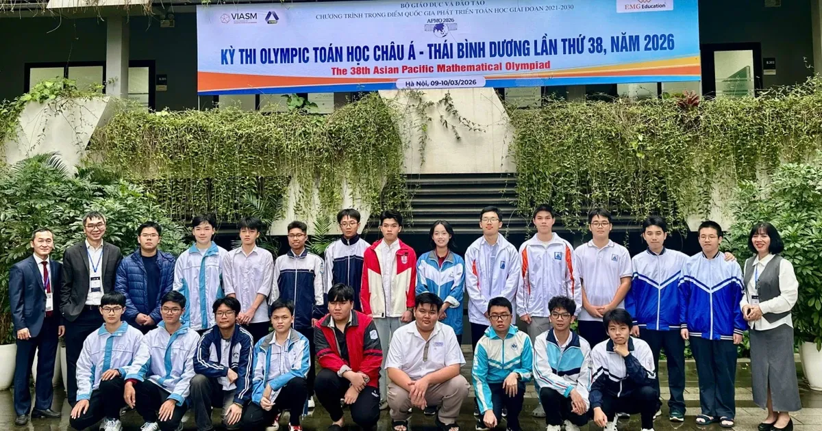 Vietnam Kirim 22 Siswa ke Olimpiade Matematika Asia-Pasifik 2026