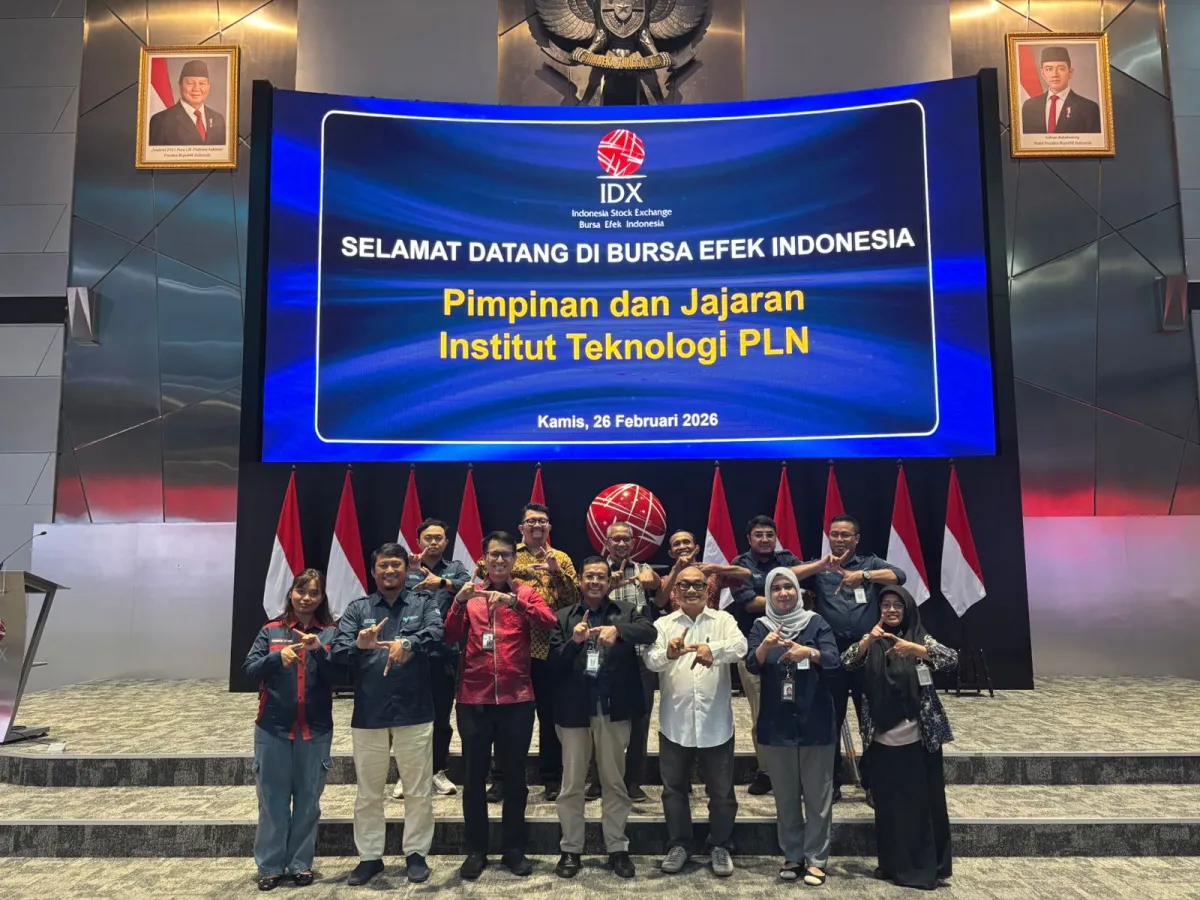 ITPLN dan BEI Kolaborasi Bangun Laboratorium Pasar Modal untuk Mahasiswa Bisnis Energi