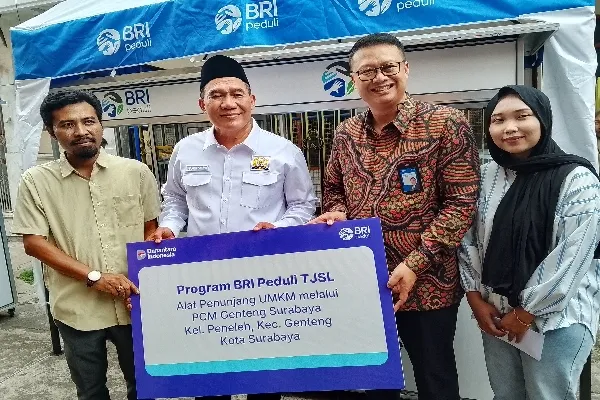 Bambang Haryo dan BRI Dukung UMKM Surabaya dengan Modal dan Peralatan Usaha