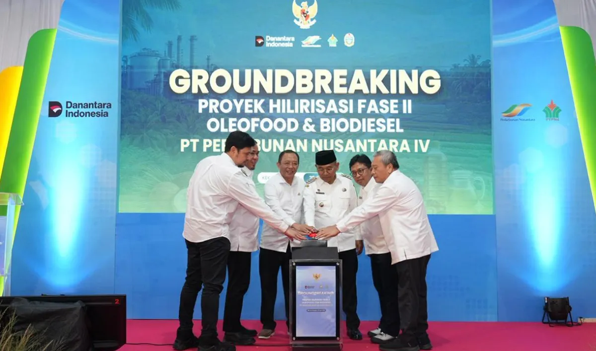 Hilirisasi Tahap II Dimulai, Industri Sawit Terintegrasi Disiapkan PTPN di Sei Mangkei