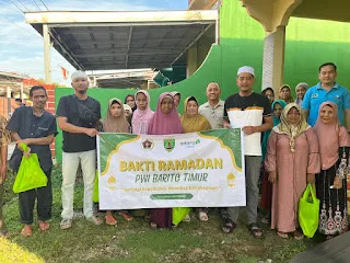 PWI Barito Timur Gelar Bakti Ramadan untuk Tingkatkan Toleransi Sosial