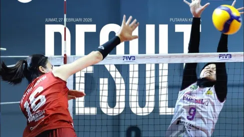 Popsivo Polwan Amankan Tiket Final Four Proliga 2026 Setelah Tekuk Medan Falcons 3-0
