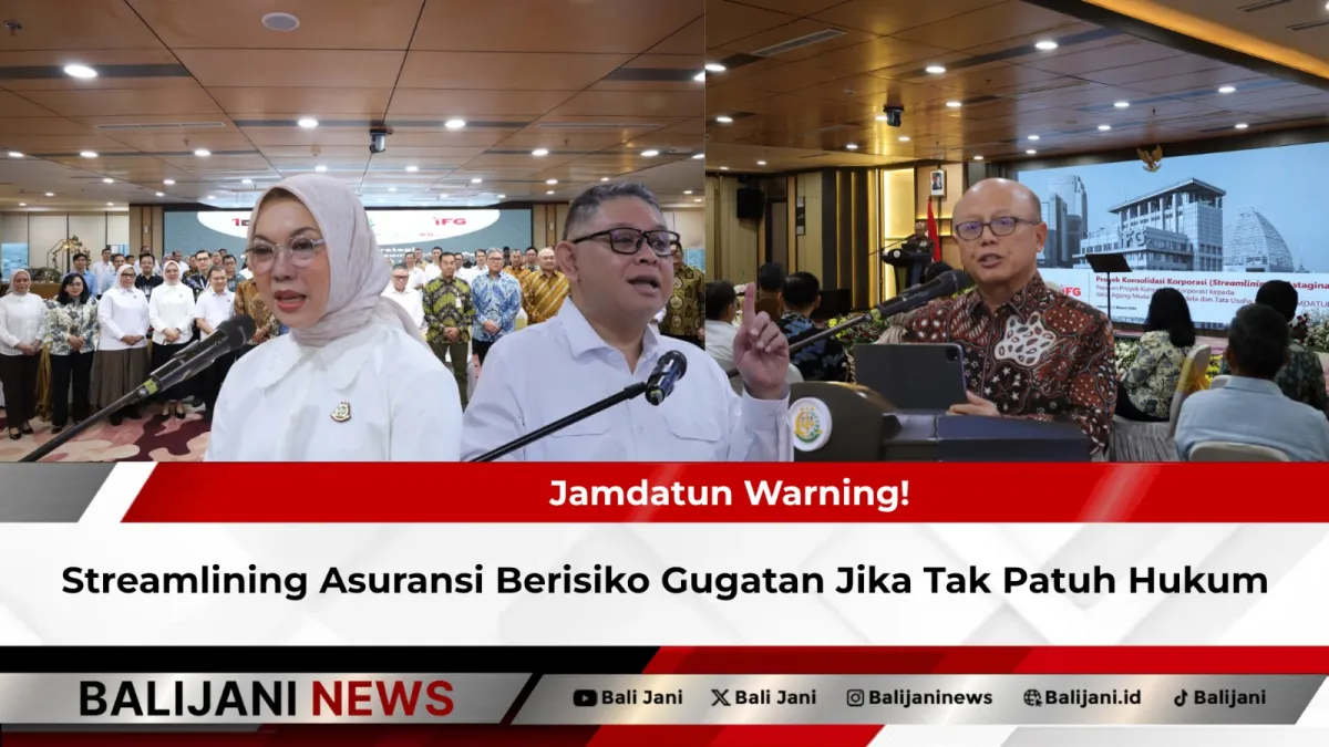 Jamdatun Ingatkan Risiko Hukum dalam Streamlining Asuransi