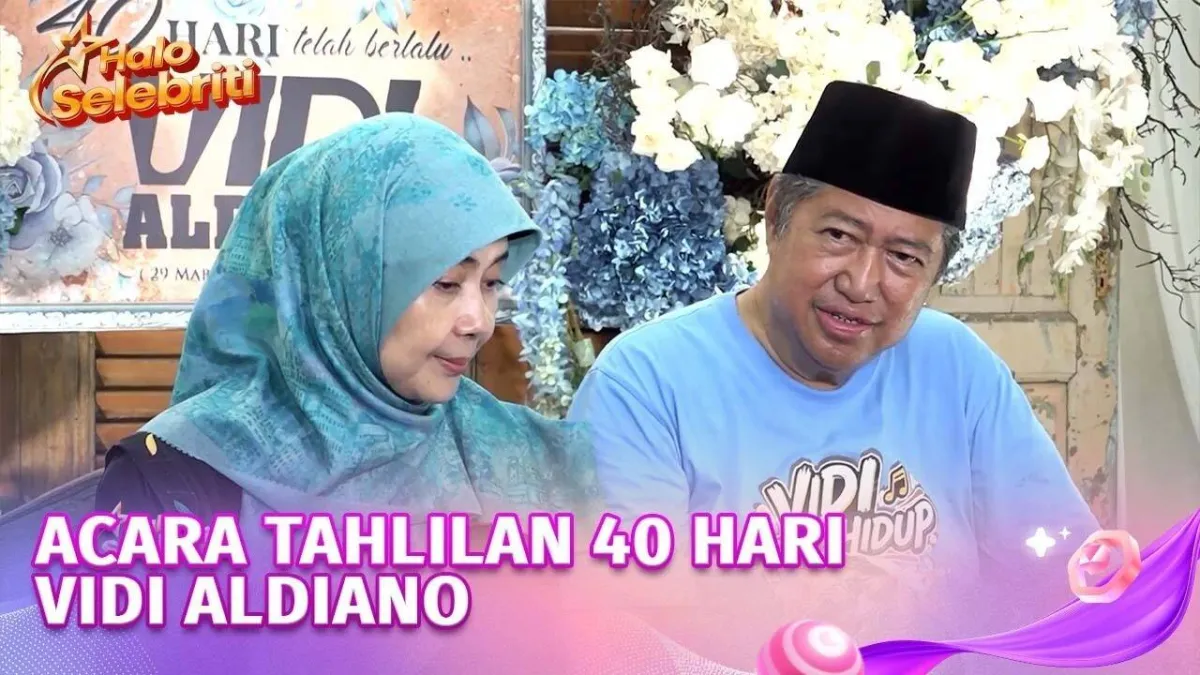 Dekorasi Mewah Tahlilan 40 Hari Vidi Aldiano