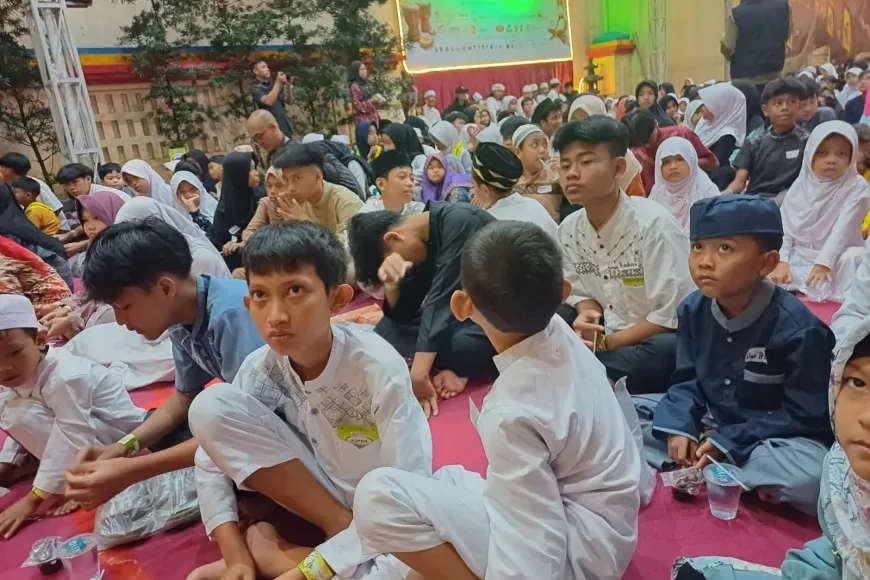 Buka Puasa Bersama Anak Yatim di Vihara Dhanagun, Tanda Toleransi Kota Bogor