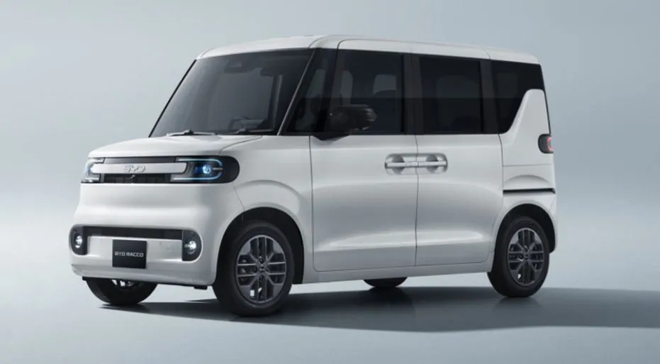BYD Luncurkan Interior Racco EV, Siap Masuki Pasar Kei Car Jepang
