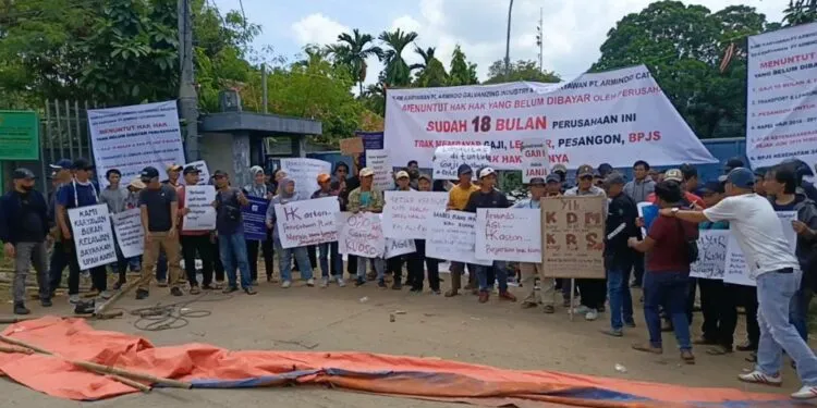 Eks Karyawan PT Armindo Catur Pratama Tuntut Gaji dan Pesangon yang Terlambat Selama 20 Bulan