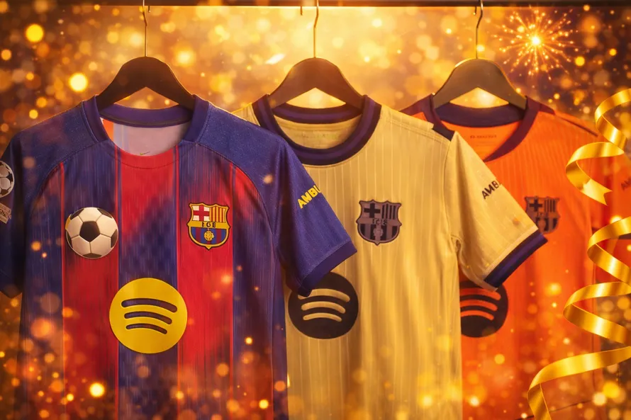 Barcelona Puncaki Penjualan Jersey Eropa Musim 2024/25