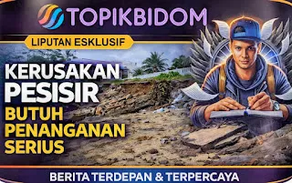 Warga Pantai Lakey Tangguhkan Pajak Sebagai Protes Terhadap Abrasi