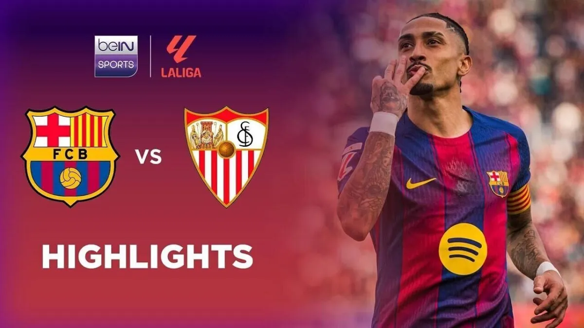 Pertandingan Barcelona vs Sevilla di LaLiga 2025/26